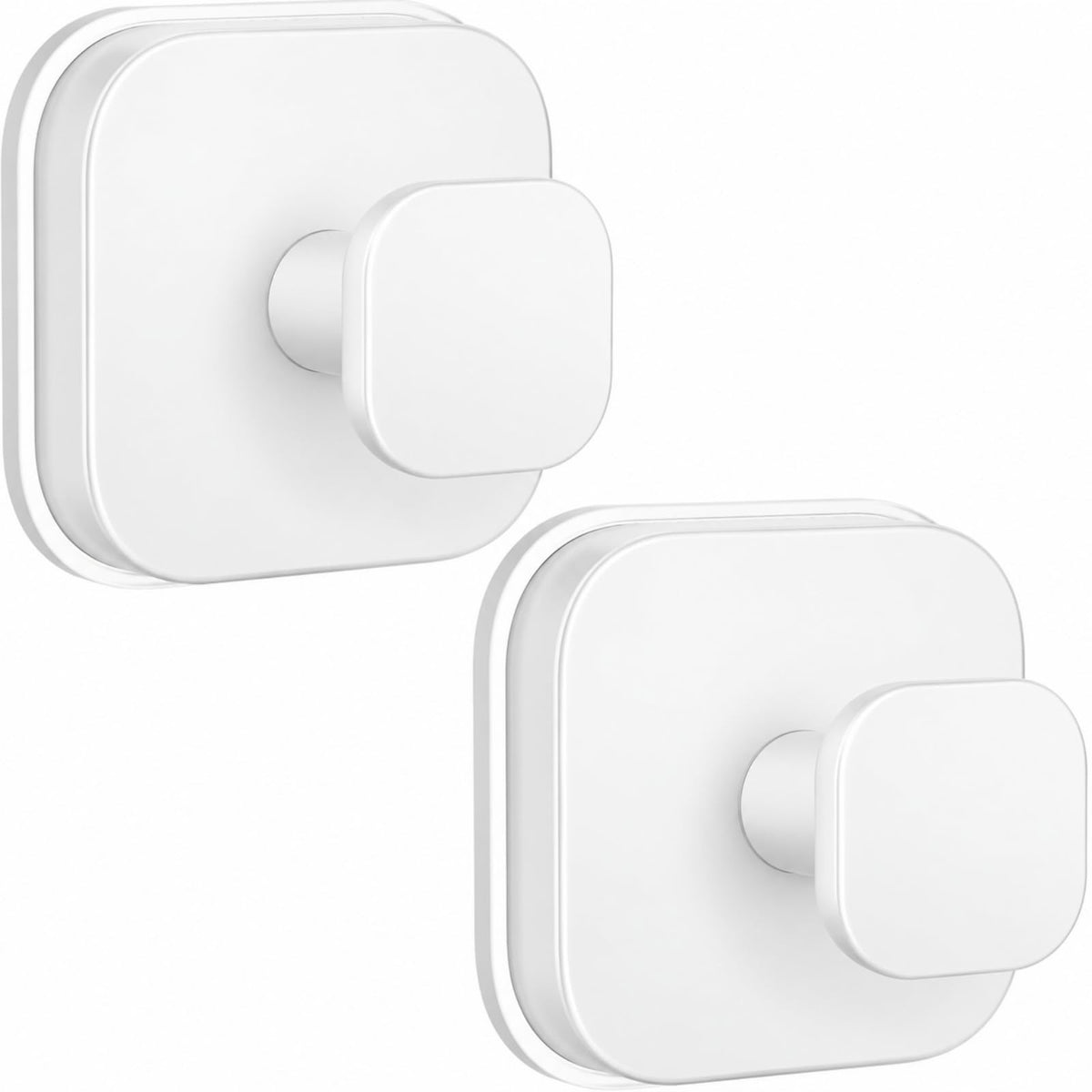 BKV Suction Cup Hooks for Shower,Heavy Duty Shower Hooks,Black,2 Pack