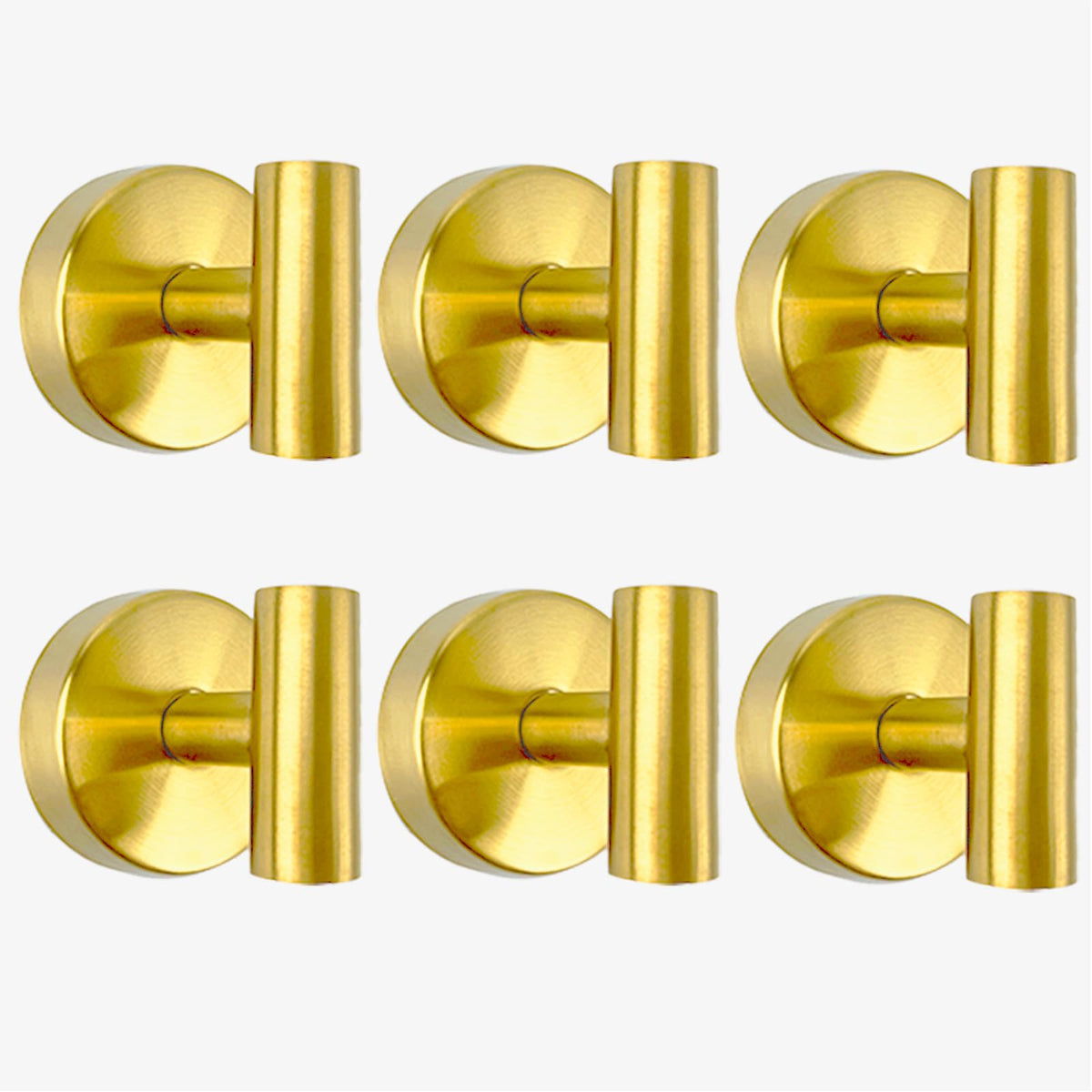 BIRDDIE 2 Pack Brushed Nickel Removable Suction Cup Hooks for Shower SUS304