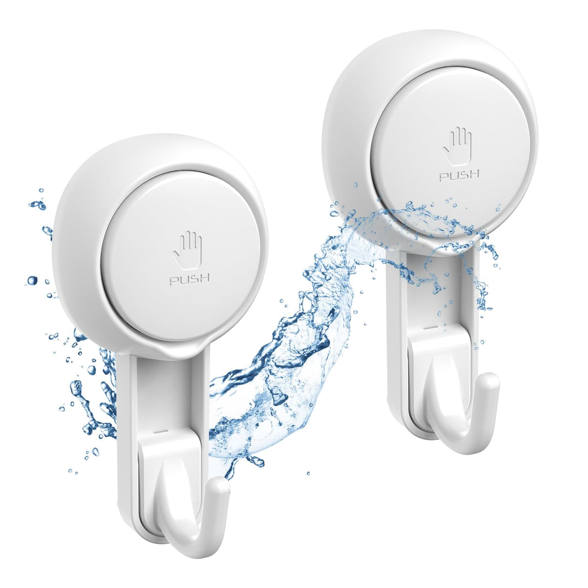 Marchpower Wall Suction Cup Hooks Pack of 2