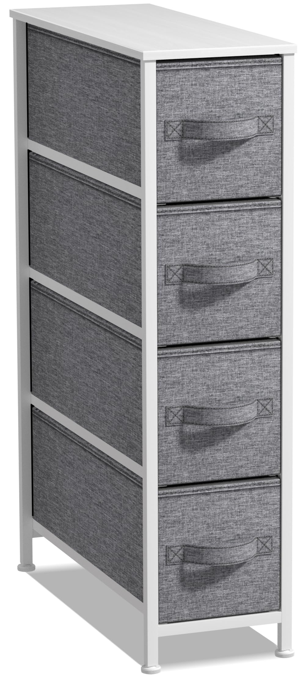 Sorbus 4-Drawer Narrow Dresser for Bedroom (Pink)