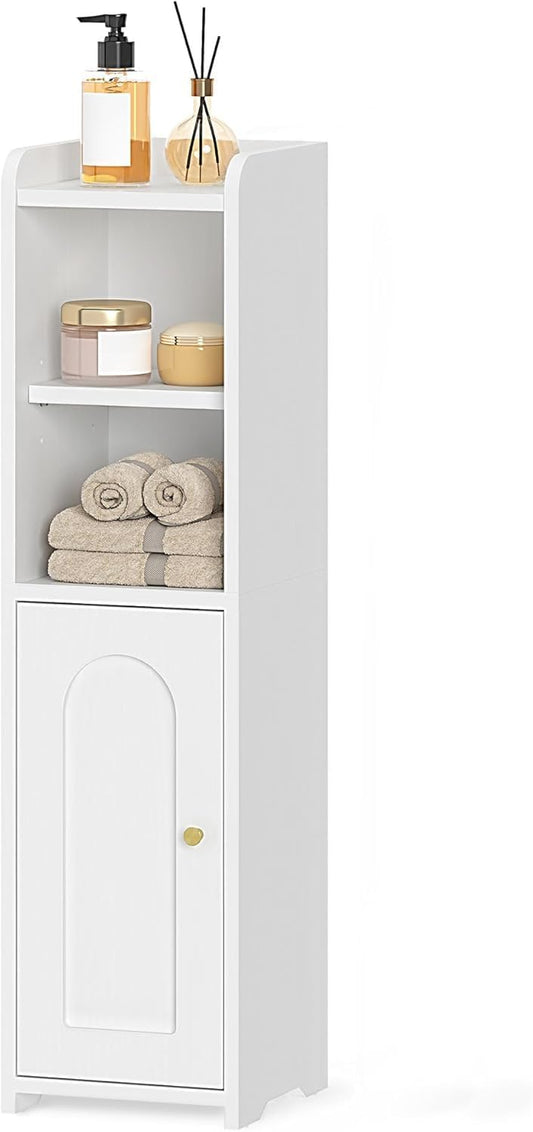 Hzuaneri Small Bathroom Storage Cabinet, Narrow Toilet Paper Cabinets