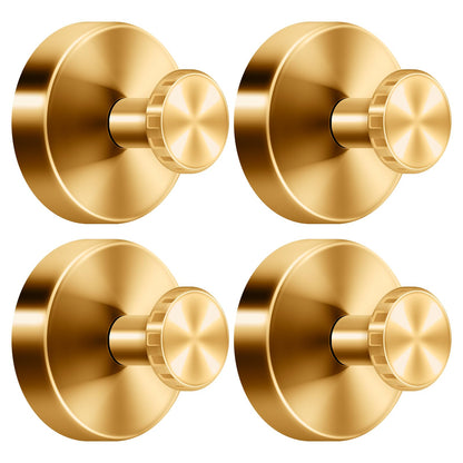 Suction Cup Hooks 4 Pack, No Drill Waterproof Shower Hooks for Bathroom