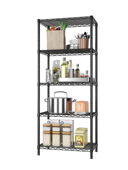 SINGAYE Metal Shelves Wire Shelving Storage Standing Adjustable Shelf Unit
