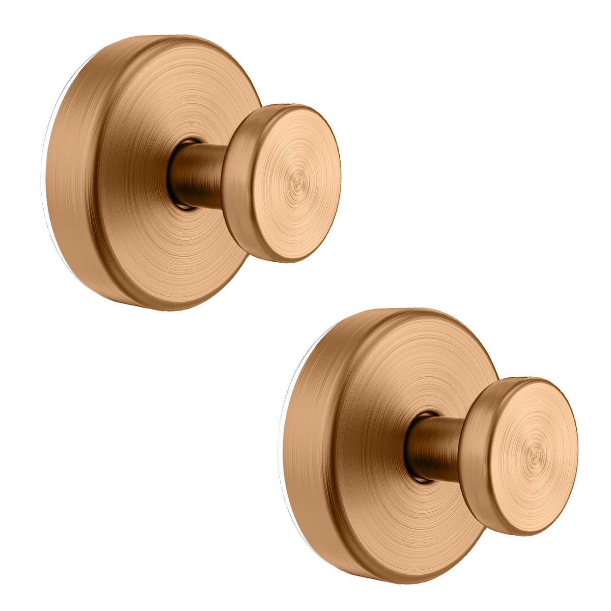 Vacuum Suction Cup Hooks for Shower, Shower Hooks for Inside Shower Glass Window, Mirror, No Drill Towel Hooks for Bathrooms, Bath Robe Coat Looafh Wreath Hook for Hanging - 2 Pack, Gold