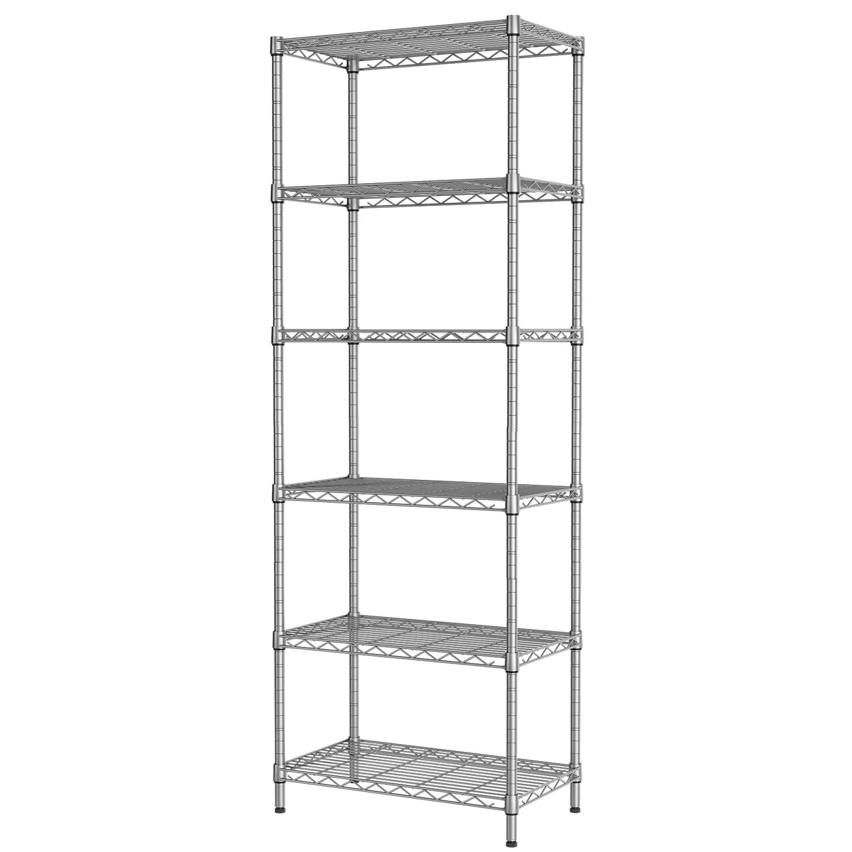SINGAYE Metal Shelves Wire Shelving Storage Standing Adjustable Shelf Unit
