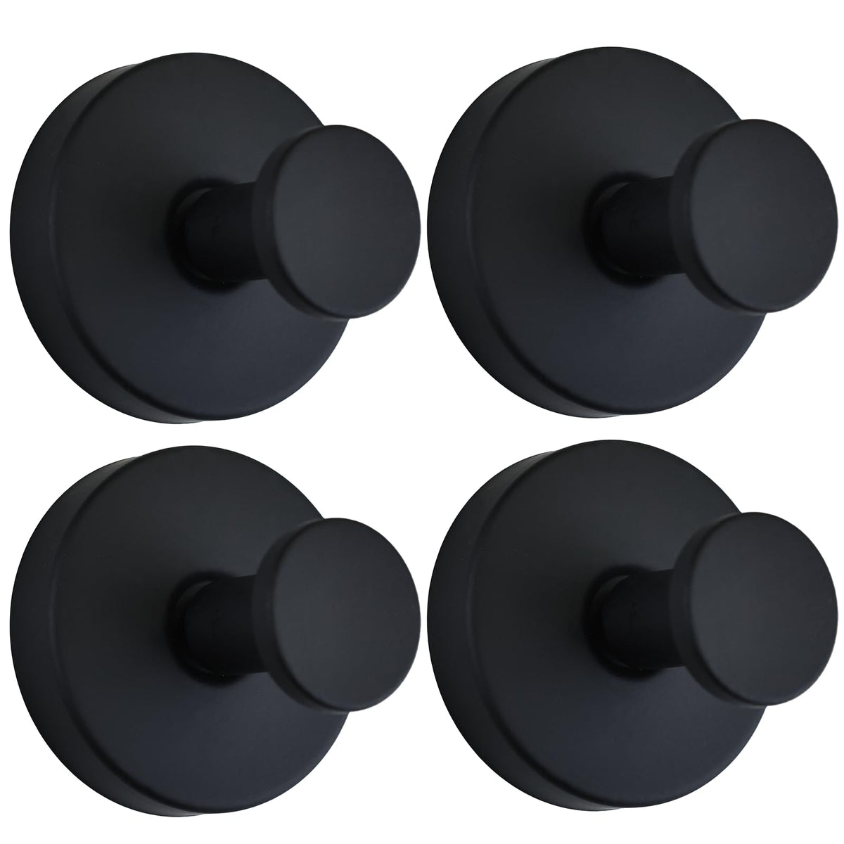 Suction Cup Hooks, No-Drill Heavy Duty Shower Hooks for Bathroom,2 Gold