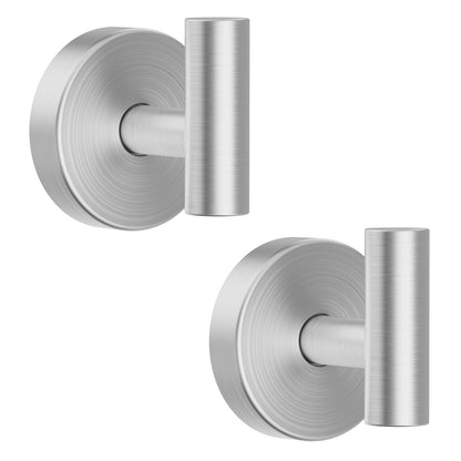 Vacuum Suction Cup Hooks for Shower, Shower Hooks for Inside Shower Glass Window, Mirror, No Drill Towel Hooks for Bathrooms, Bath Robe Coat Looafh Wreath Hook for Hanging - 2 Pack, Gold
