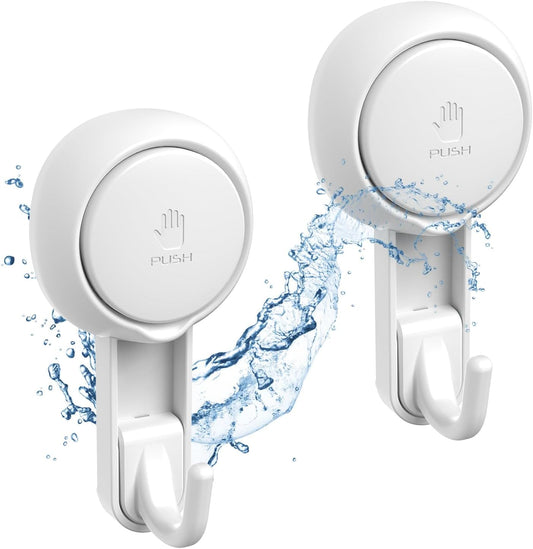 Marchpower Wall Suction Cup Hooks Pack of 2