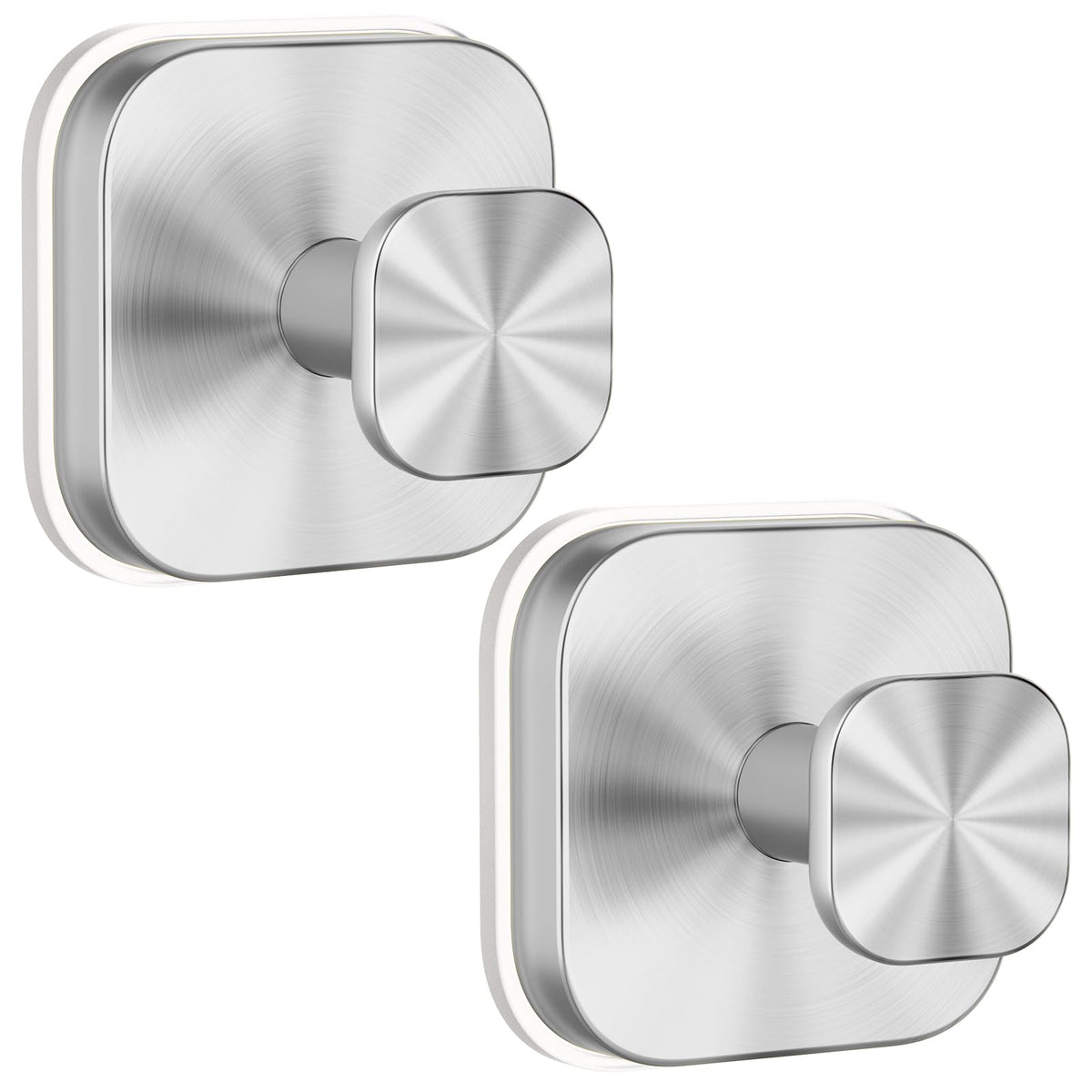 BKV Suction Cup Hooks for Shower,Heavy Duty Shower Hooks,Black,2 Pack