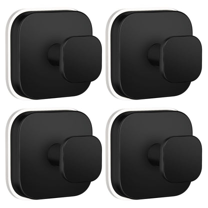 BKV Suction Cup Hooks for Shower,Heavy Duty Shower Hooks,Black,2 Pack