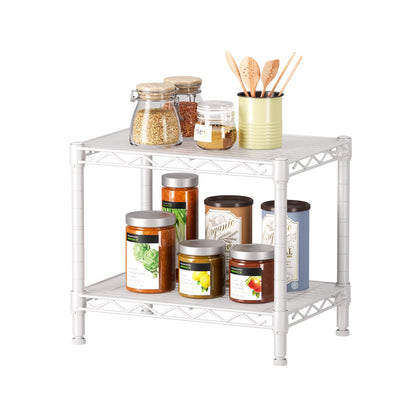 SINGAYE Metal Shelves Wire Shelving Storage Standing Adjustable Shelf Unit