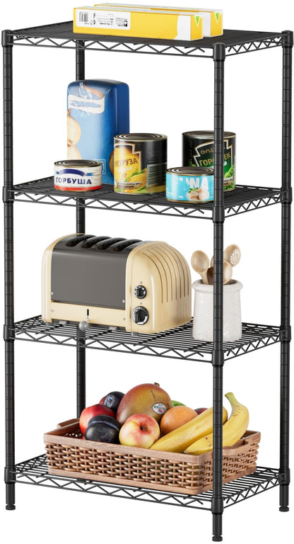SINGAYE Metal Shelves Wire Shelving Storage Standing Adjustable Shelf Unit