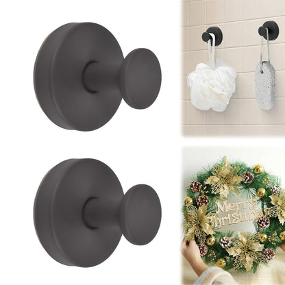 Suction Cup Hooks, 2 Pack Wreath Hangers for Front Door