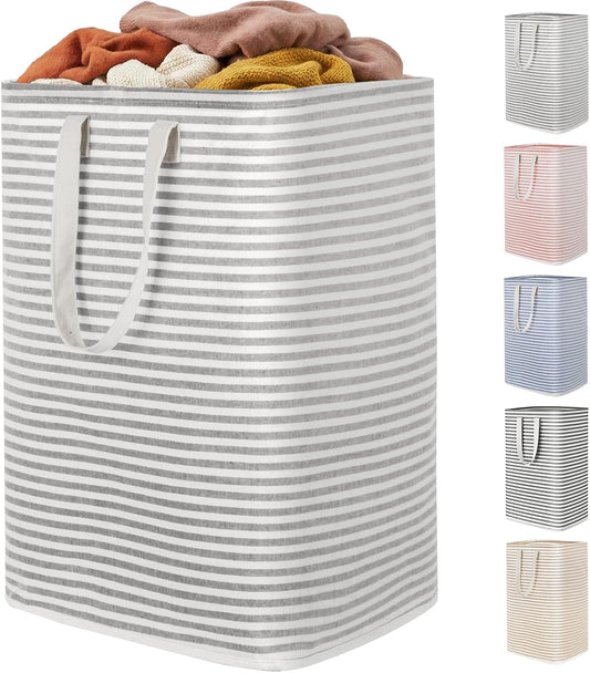 Lifewit 80L Large Laundry Baskets, Laundry Hampers Bags, 1 Pack, Grey