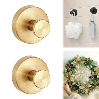 Suction Cup Hooks, 2 Pack Wreath Hangers for Front Door