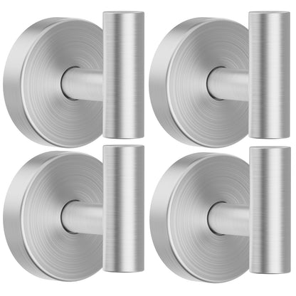 Vacuum Suction Cup Hooks for Shower, Shower Hooks for Inside Shower Glass Window, Mirror, No Drill Towel Hooks for Bathrooms, Bath Robe Coat Looafh Wreath Hook for Hanging - 2 Pack, Gold