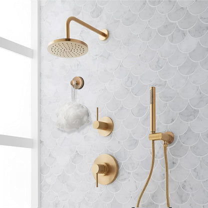 Suction Cup Hooks for Shower, Bathroom, Glass Door, Mirror, Tile - Loofah, Towel, Coat, Robe for Hanging up to 15 lbs – Brushed Gold, Matte Chrome Nickel, Black - 2 pack (Brushed Gold)