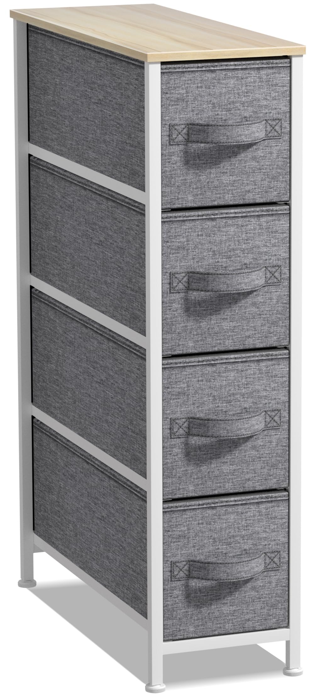 Sorbus 4-Drawer Narrow Dresser for Bedroom (Pink)